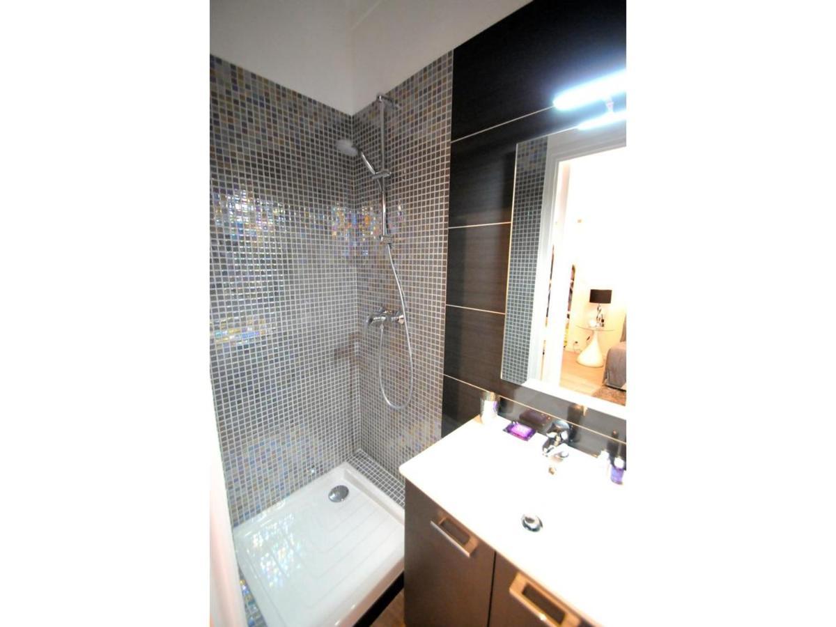 Superbe Studio Meuble Cosy Avec Lit Superconfort Au Calme Jean Medecin Nice Exterior foto